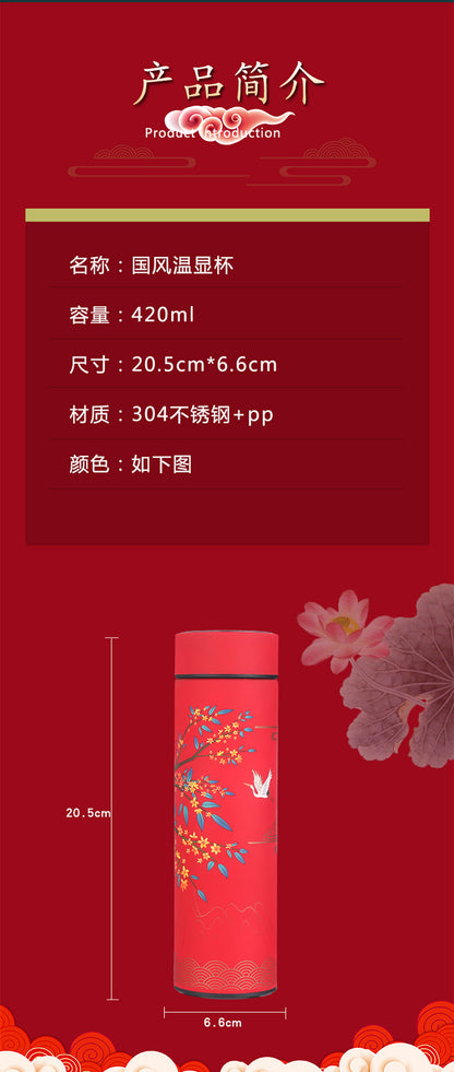 Thermos traditionnels avec thermomètre électronique !